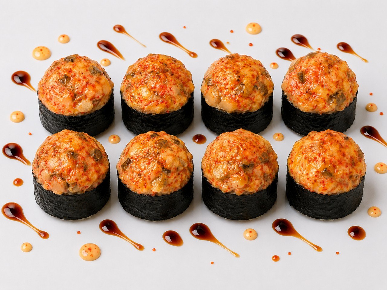 Baked Salmon & Unagi Roll