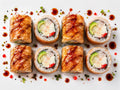 Caramel Aburi Salmon Roll