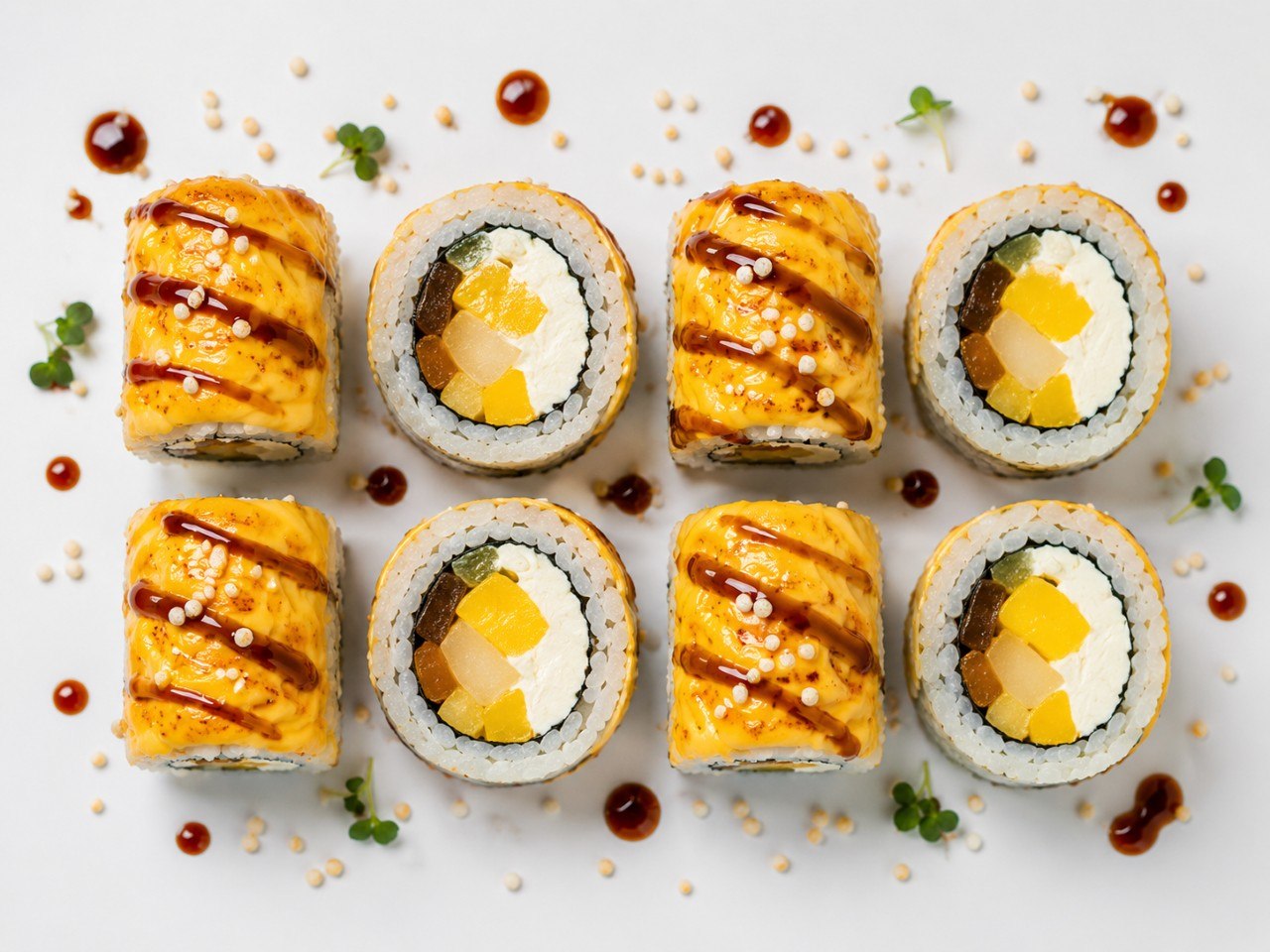 Mango Pear Cheese Roll