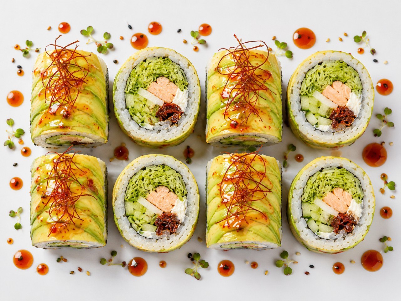 Tomato Avocado Roll